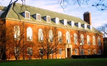 outdoor view of Freer Hall